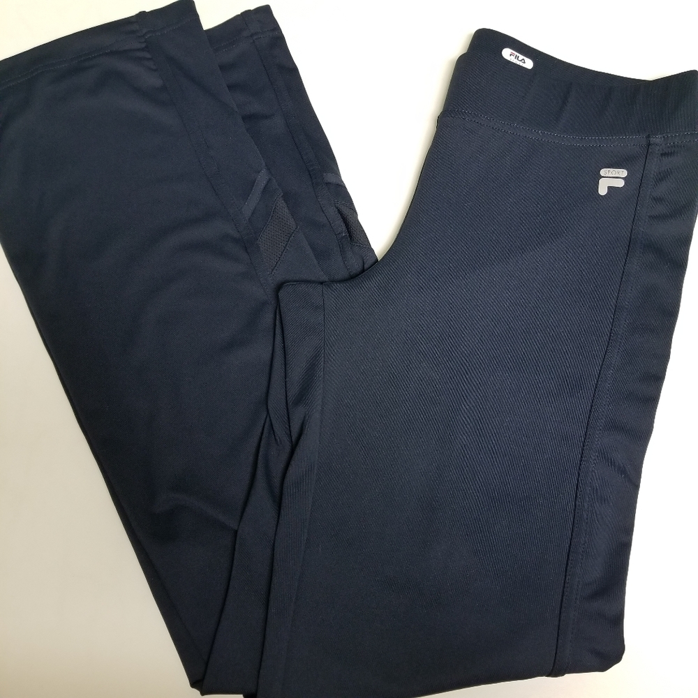 Fila Sport Active/Yoga Pants Med Navy Blue CC15